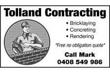 Logo for TOLLAND CONTRACTING Logo for TOLLAND CONTRACTING